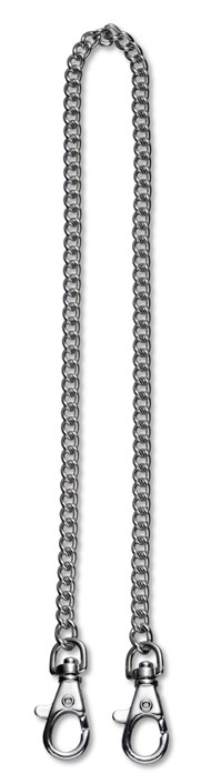 Metall Messerkette, vernickelt, 40cm
