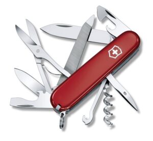 Victorinox Mountaineer Taschenmesser mit 18 Funktionen in Rot