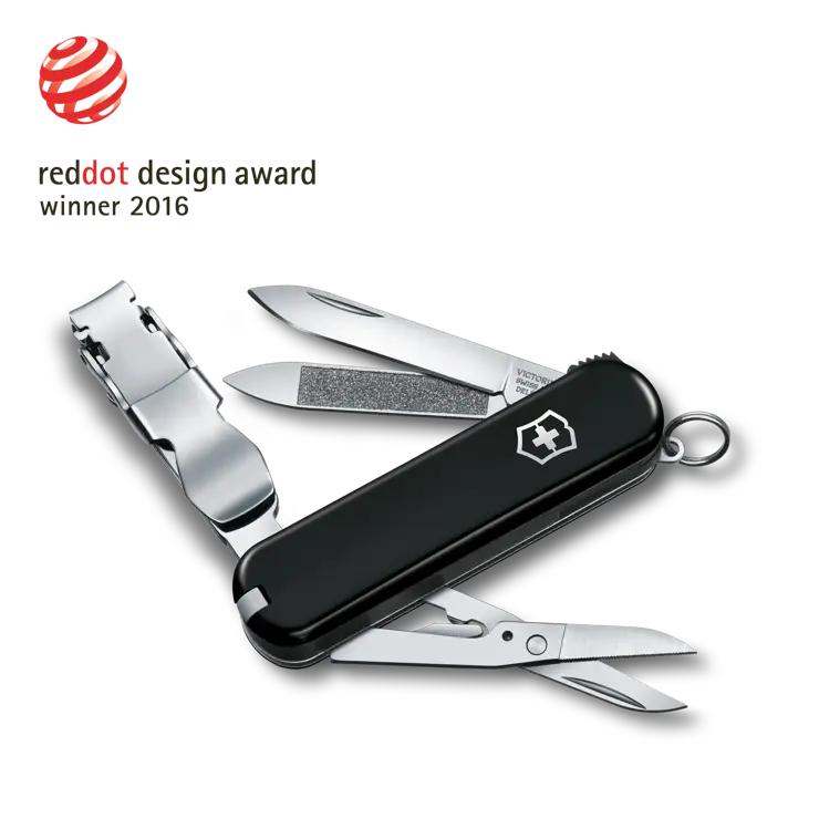 Victorinox Nail Clip 580 Taschenmesser mit Nagelklipser in schwarz