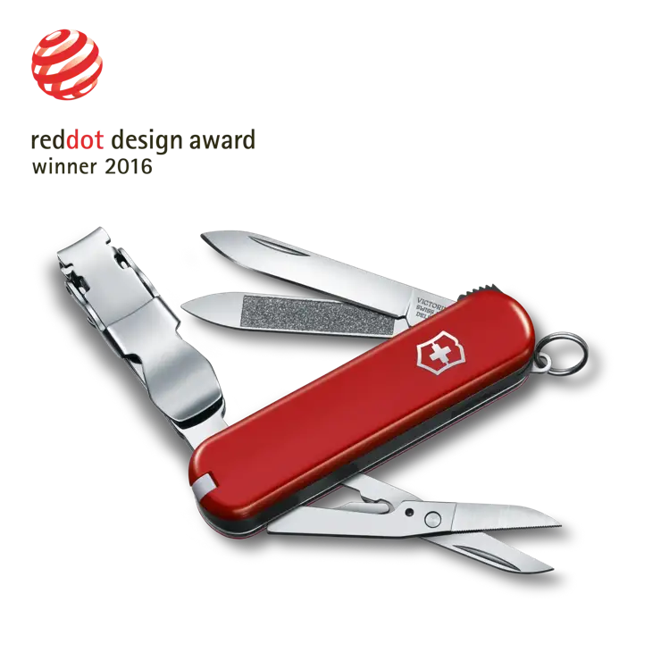 Victorinox Nail Clip 580 Taschenmesser mit Nagelklipser in rot