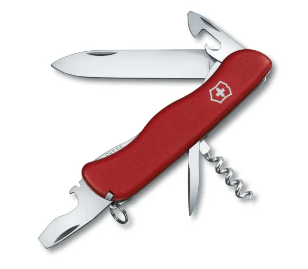 Victorinox Picknicker Taschenmesser mit 11 Funktionen in rot