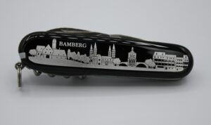 Victorinox Spartan Bamberg Taschenmesser mit 12 Funktionen in schwarz