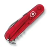 Victorinox Spartan Taschenmesser mit 12 Funktionen in Rot transparent – Bild 2