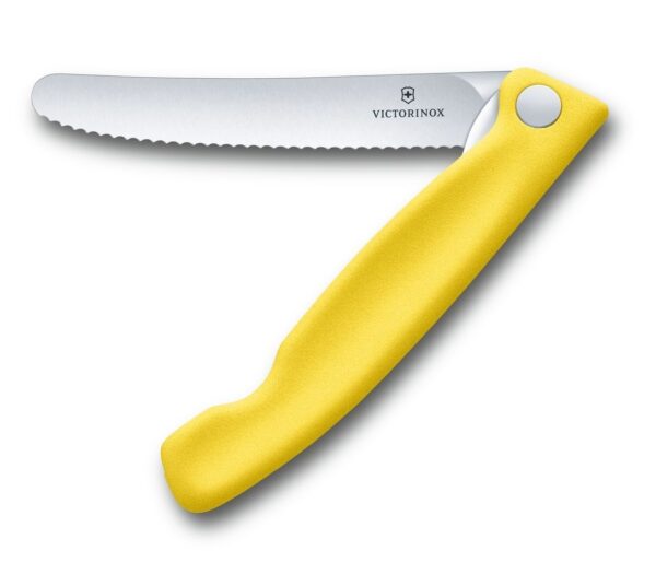 Victorinox Swiss Classic faltbares Gemüse- / Brotzeitmesser in gelb