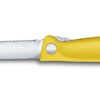Victorinox Swiss Classic faltbares Gemüse- / Brotzeitmesser in gelb – Bild 3