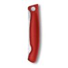 Victorinox Swiss Classic faltbares Gemüse- / Brotzeitmesser mit rot Griffschalen – Bild 5