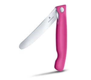 Victorinox Swiss Classic faltbares Gemüse- / Brotzeitmesser in pink