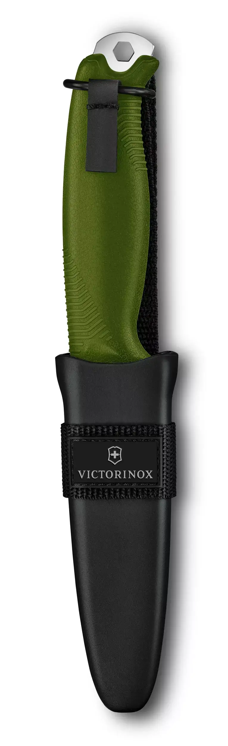 Victorinox Venture Olivgrün feststehendes Messer mit Scheide