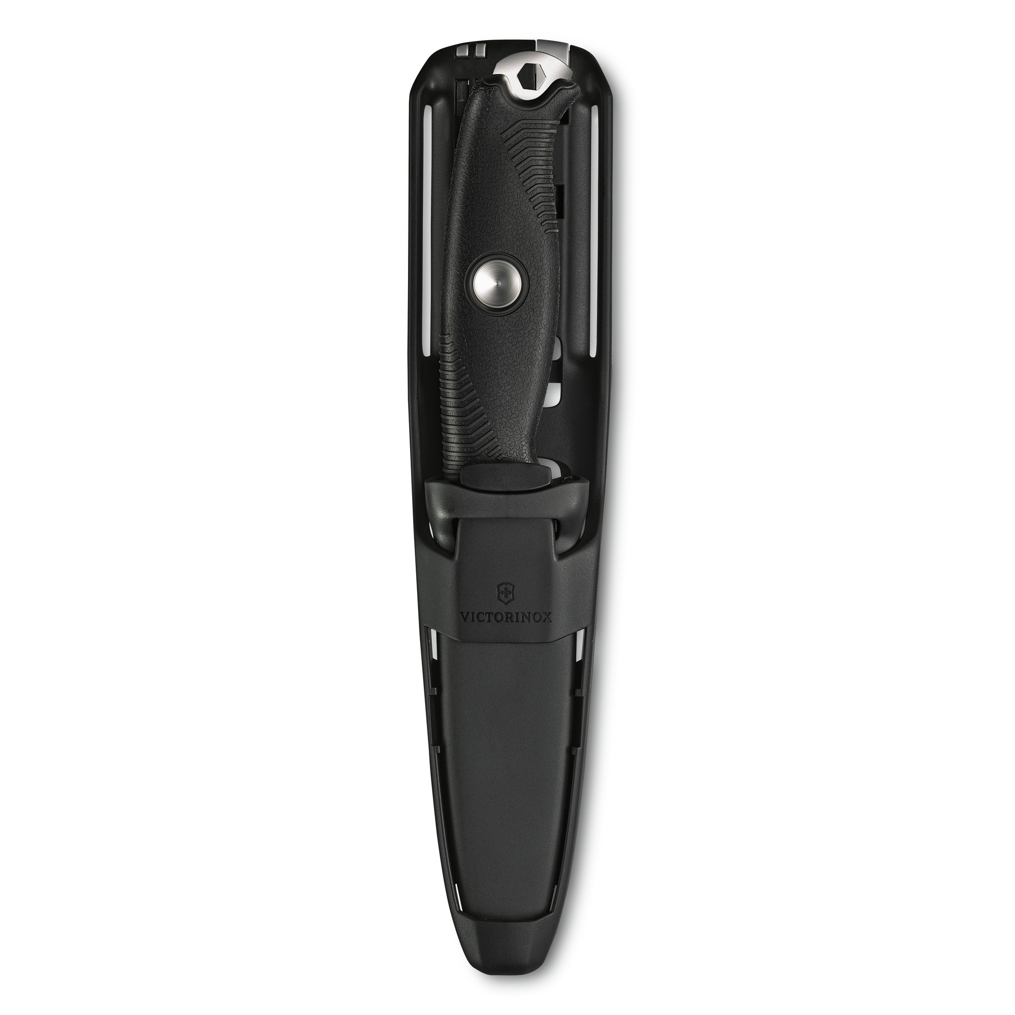 Victorinox Venture PRO Schwarz feststehendes Messer mit Scheide und Zubehör