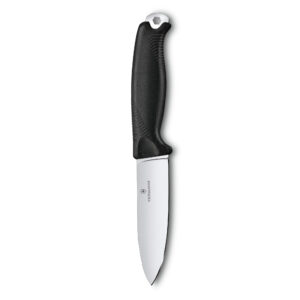 Viktorinox Venture Schwarz feststehendes Messer mit Scheide