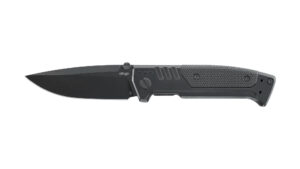 Walther PDP Einhandmesser aus D2-Stahl mit Stahlframe