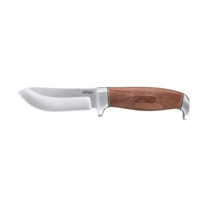 Walther Premium Skinner Feststehendes Messer mit Walnussholz Griff