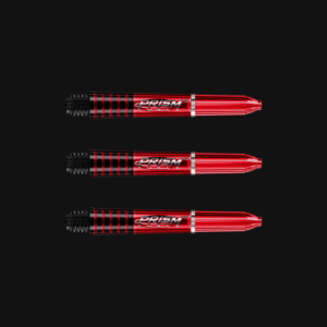 Winmau Schaft Short Prism Force Rot 3 Stück