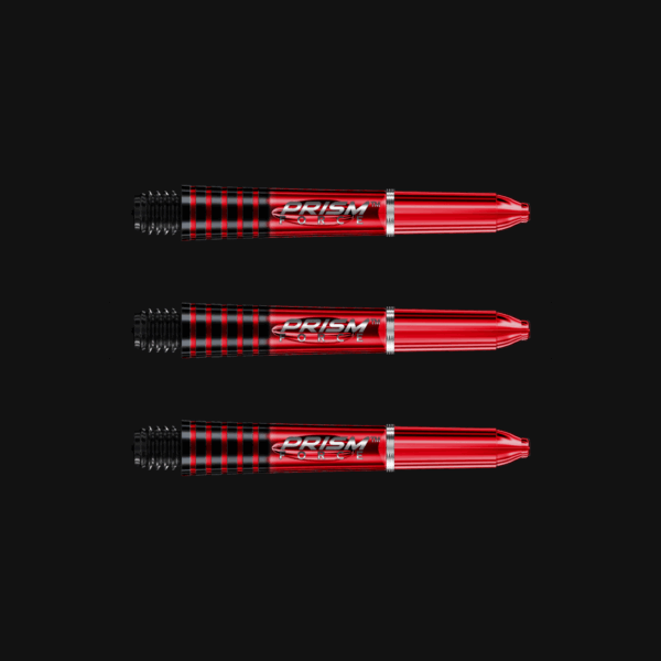 Winmau Schaft Short Prism Force Rot 3 Stück