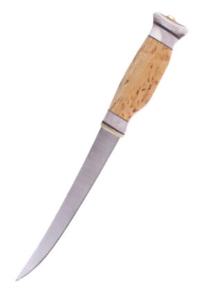 Wood Jewel Fileerausveitsi Filetiermesser mit Lederscheide