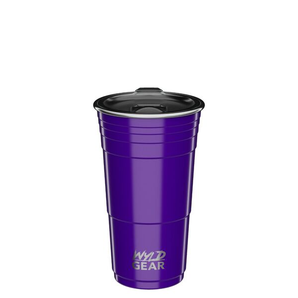 WYLD CUP 16 OZ (473ml), Lila, 18/8 Edelstahl