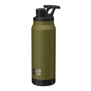 Wyld Mag Flask (1005 ml), Grün, 34 OZ, 18/8 Edelstahl