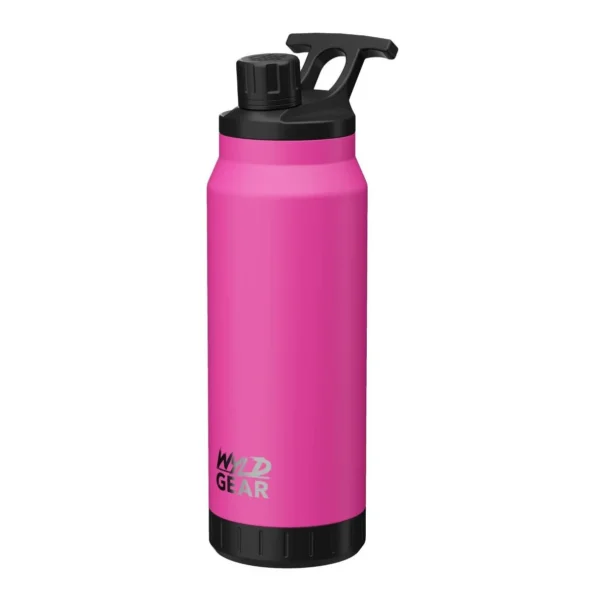 WYLD MAG FLASK (1005 ml), Pink, 34 OZ, 18/8 Edelstahl