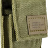 ZIPPO Benzinfeuerzeug "Black Crackle" in schwarz mit Nylon Pouch grün – Bild 2
