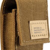 ZIPPO Benzinfeuerzeug "Black Crackle" in schwarz mit Nylon Pouch tan – Bild 4