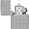 ZIPPO Benzinfeuerzeug Classic Armor Case "Diamond", MultiCut, hochglanz Chrom – Bild 3