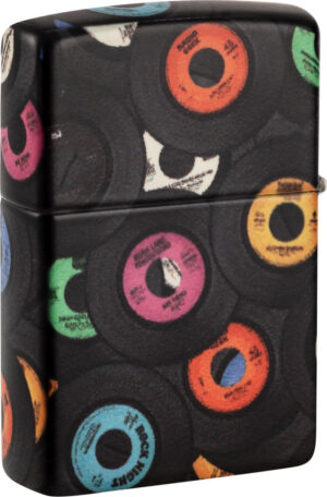 ZIPPO Benzinfeuerzeug "Records", 540° color Image