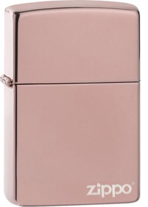 ZIPPO Benzinfeuerzeug "Rose Gold", poliert, Rosa