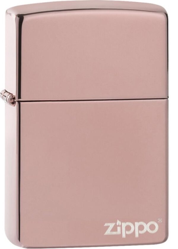 ZIPPO Benzinfeuerzeug "Rose Gold", poliert, Rosa