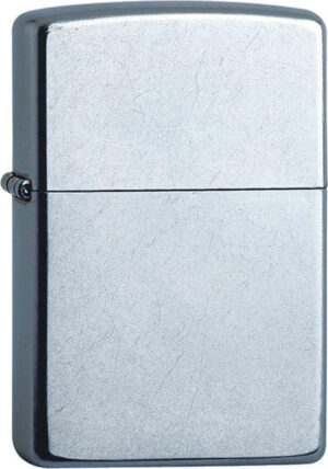 ZIPPO Benzinfeuerzeug "Street chrome" in silber