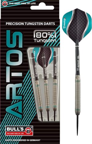 Steeldarts Artos AR1 80% Tungsten, 24g. Silber