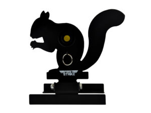 First Strike Field Target Silhouettenziel Eichhörnchen, Metall Klappfallscheibe