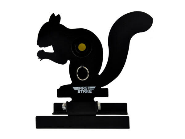 First Strike Field Target Silhouettenziel Eichhörnchen, Metall Klappfallscheibe