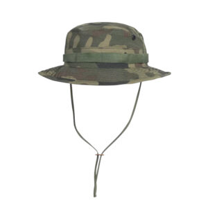 Helikon-Tex Boonie Mütze, Nackenprotektor, Ripstop, Woodland