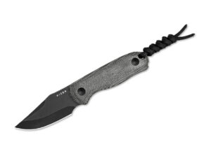 Kizer Drop Bear Fixed AEB-L Grey Micarta, feststehendes Messer, Kydexscheide