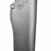 Linder Super Edge 6 feststehendes Messer aus ATS 34 Stahl, Lederscheide, grün – Bild 3