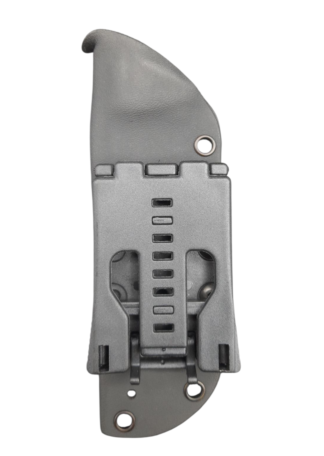 Linder Super Edge 6 feststehendes Messer aus ATS 34 Stahl, Kydexscheide, schwarz – Bild 4