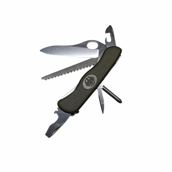 Victorinox Soldatenmesser 08, Bundeswehrausführung, Einhandmesser, Olivgrün