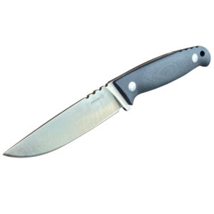 Wanger WOC 2 Plus feststehendes Messer mit Scheide, schwarz