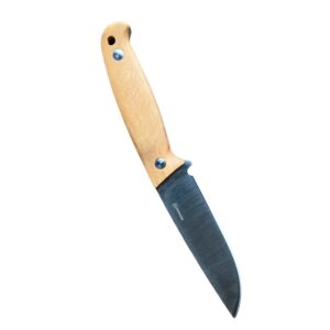 Wanger WOC 2 Plus feststehendes Messer mit Scheide, olivenholzgriff, braun