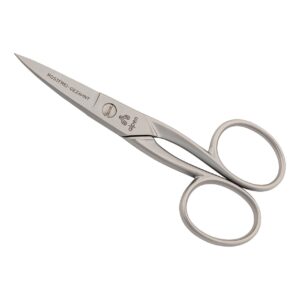 Alpen Nagelschere, gezahnt, rostfrei, mattiert, gebogen, 10.0 cm
