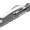 Böker Plus Atlas Backlock Sheepfoot Taschenmesser mit Edelstahl Griff – Bild 2