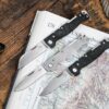 Böker Plus Atlas Backlock Sheepfoot Taschenmesser mit Edelstahl Griff – Bild 3