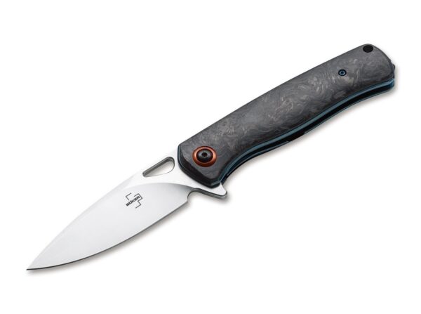 Böker Plus Nebula, Einhandmesser, Kohlefaser Griff