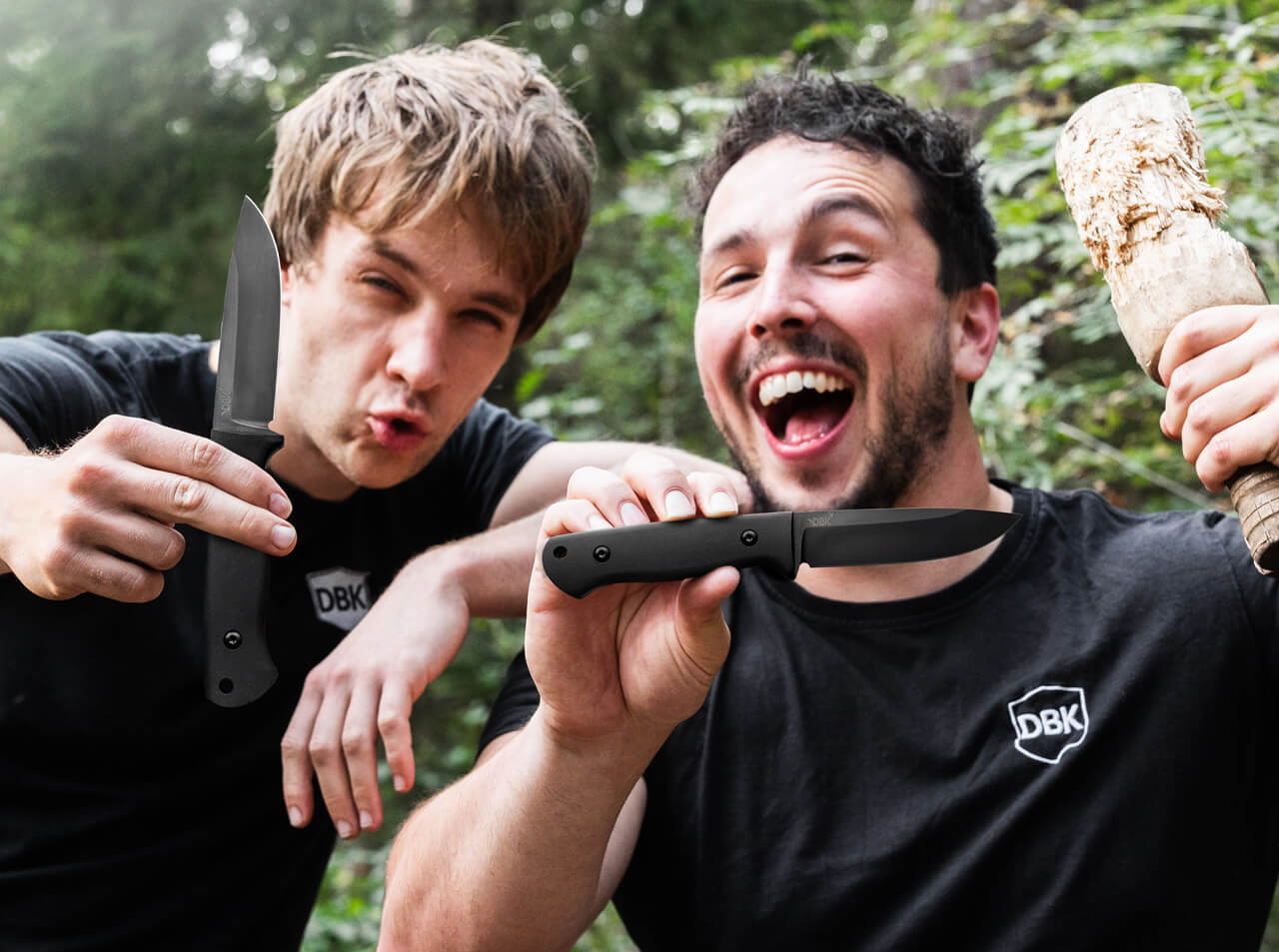 Böker DBK BUSHFRIEND 2000 Allblack feststehendes Messer mit Scheide – Bild 6