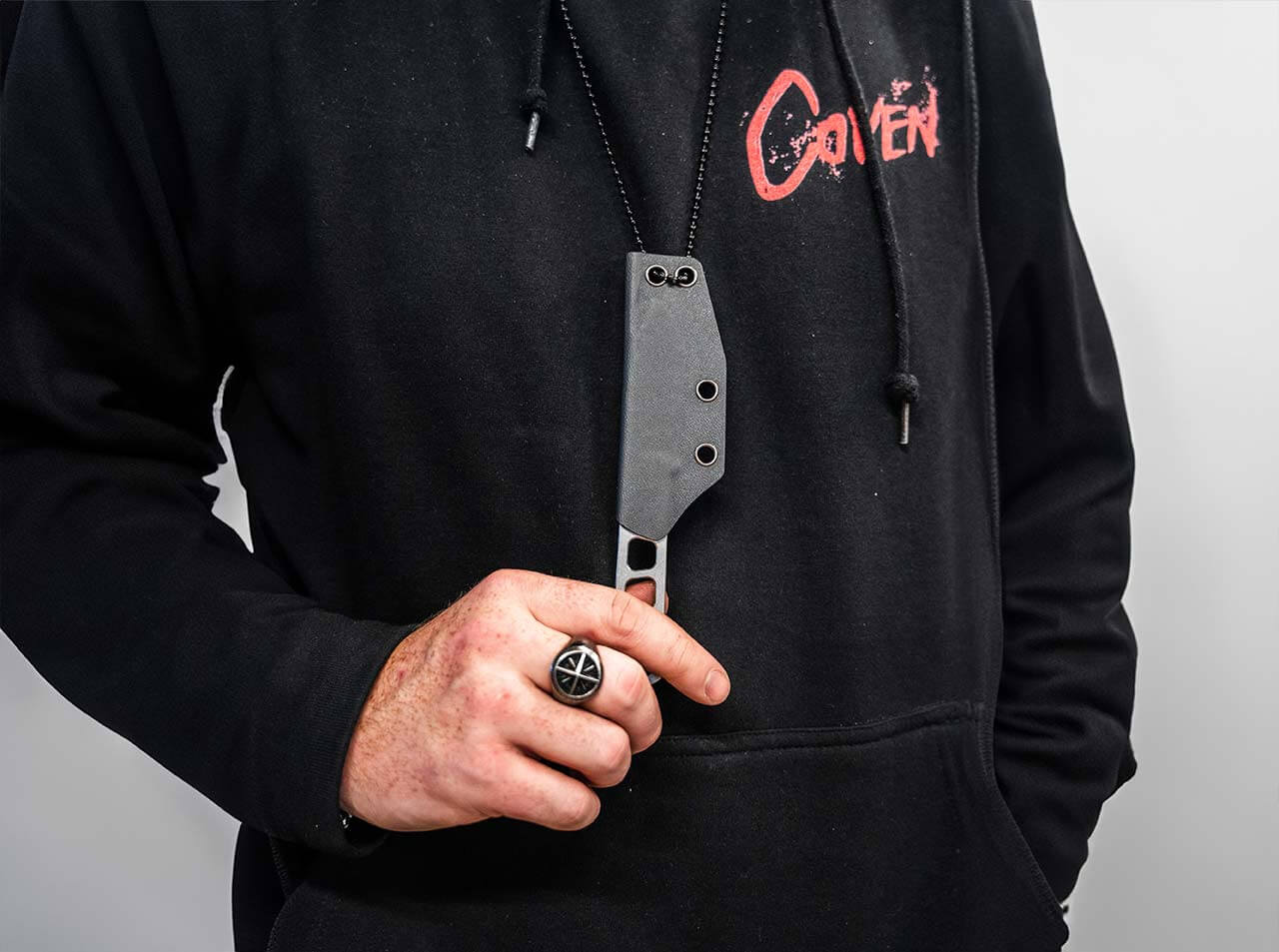 BFF Packlite Neckknife aus MagnaCut mit Kydexscheide – Bild 6