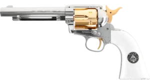 Colt Single Army Action Revolver Smoke Wagon Kaliber 4,5mm Diabolo mit Ladehülsen