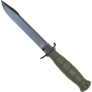 Glock Olive Feststehendes Feldmesser mit Glock-Polymer Griff