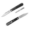 Real Steel Real Barlow RB-1 Clip Point, schwarz – Bild 2
