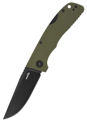 Schnitzel KVAR G10 Grün Taschenmesser mit Hosenclip