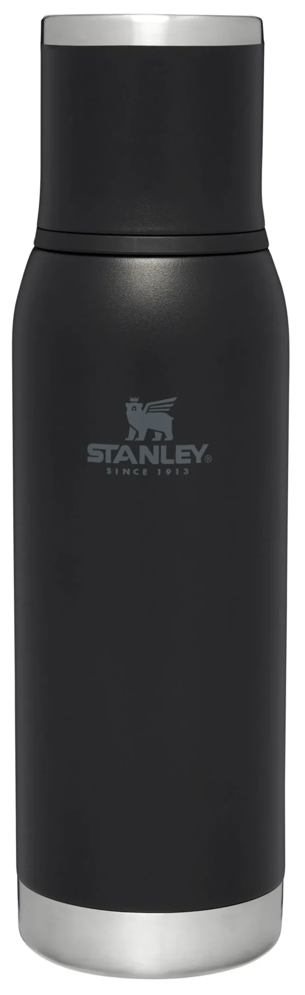Stanley To-Go-Bottle, 1Liter, Isolierflasche, schwarz